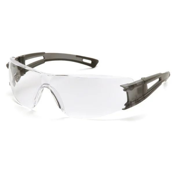 Pyramex STG5910S Endeavor Translucent Gray Temples Safety Glasses W/ Clear Lens (12 each)