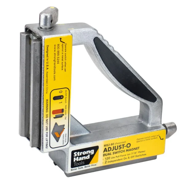 Strong Hand Tools Dual Switch Heavy-Duty ON/OFF Magnet – MS2-80