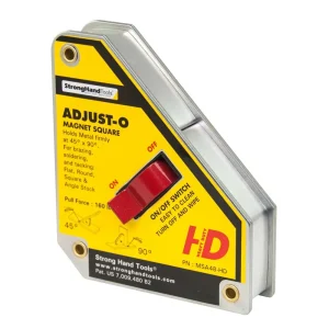 Strong Hand Heavy-Duty Large Adjust-O Magnet Square – MSA48-HD