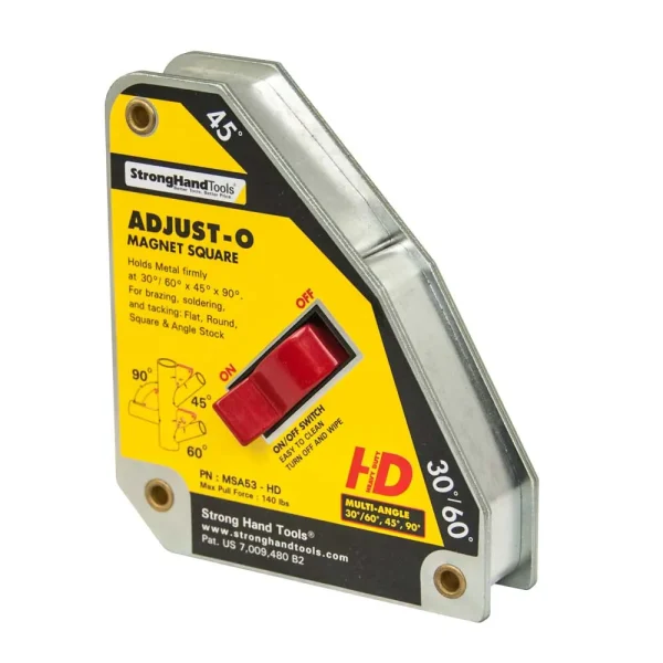Strong Hand Heavy Duty Adjust-O Multi-Angle Magnet Squares – MSA53-HD