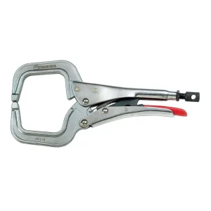 Strong Hand Tools Round Tip Locking C-Clamp, 11″ – PR115