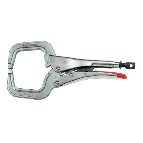 Strong Hand Tools Round Tip Locking C-Clamp, 11″ – PR115