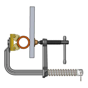 Strong Hand Tools MagSpring Sliding Arm Clamp, 3 1/4″ Throat – UDV65