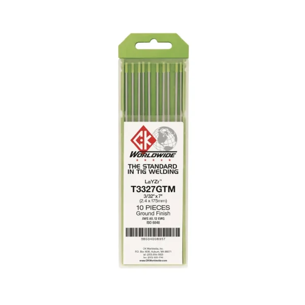 CK Worldwide LaYZr Tungsten, 10/pk