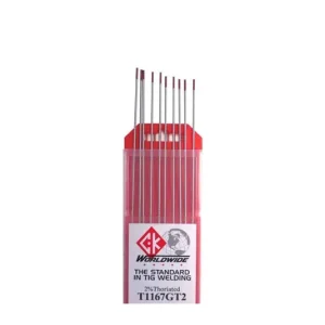 CK Tungsten 2% Thoriated (red) 10/PK #T1167GT2