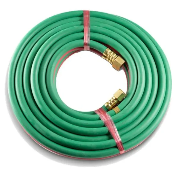 Washington Alloy Twin Welding Hose – 25 ft. 1/4″ Grade T BXB