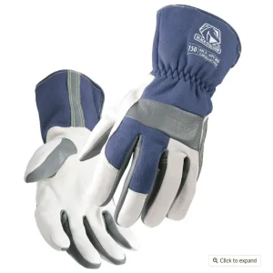 BLACK STALLION T50S TIGSTER FR TIG GLOVES S SNUG FIT, GRAIN KIDSKIN