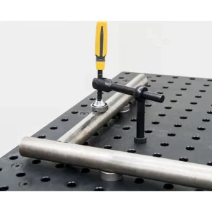 BUILDPRO T-Post Clamp – Pivoting Straight Handle T51670