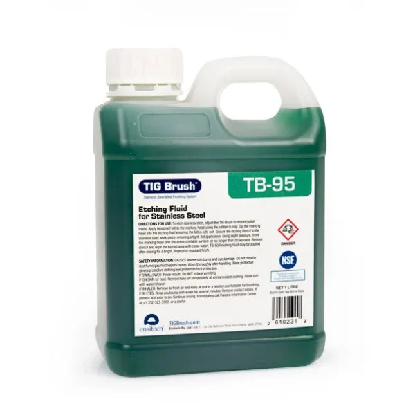 Ensitech TIG Brush TB-95 Etching Fluid (Quart)