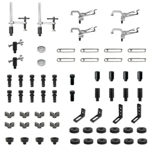 Buildpro 66-piece Fixturing Kit for 5/8″ Holes TDK5100