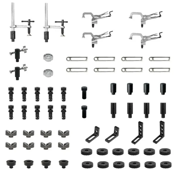 Buildpro 66-piece Fixturing Kit for 5/8″ Holes TDK5100