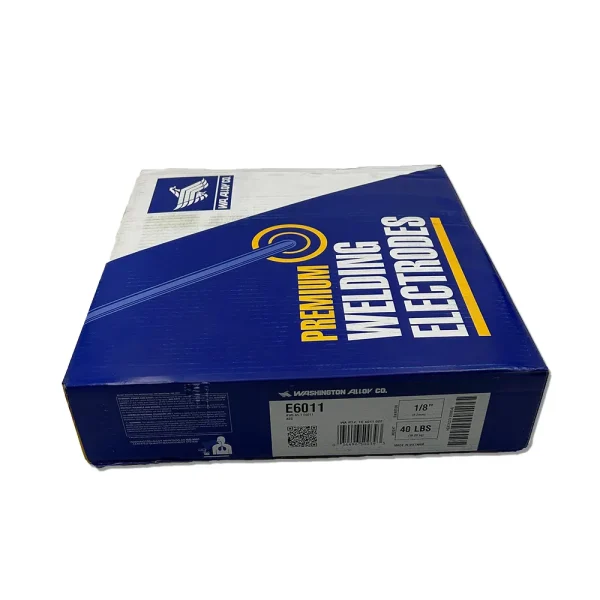 Washington Alloy TE 6011 02 E6011 1/8″ MILD STEEL STICK ELECTRODE, 6-10# PACKS, 60# TOTAL