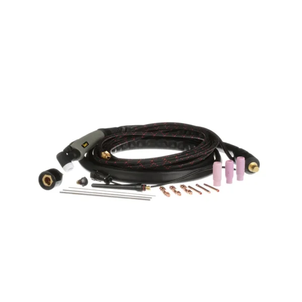 Thermal Arc 17V TIG Torch 13′ Gas Valve/Amp Ctrl w Acc. Kit – W4013802