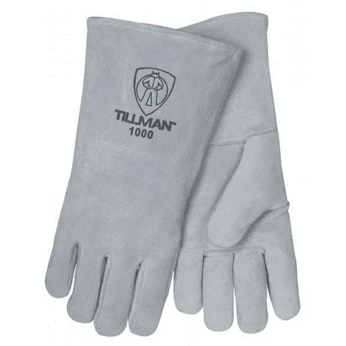 Tillman Stick Welding Gloves, Cowhide #1000