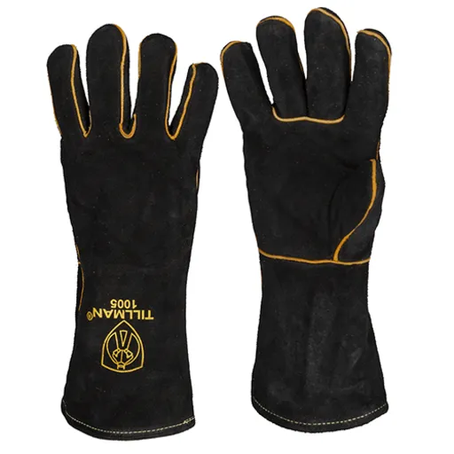 Tillman 1005 Select Shoulder Split Cowhide Stick Welding Glove, Cotton Lined | 1005B