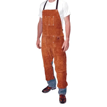 Tillman Cowhide Split Leg Bib Apron #3849