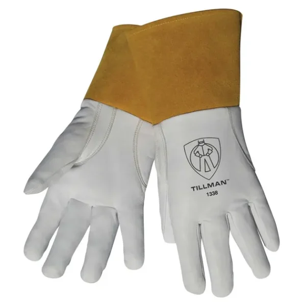 Tillman 1338 4″ Cuff Top Grain Goatskin TIG Welding Gloves