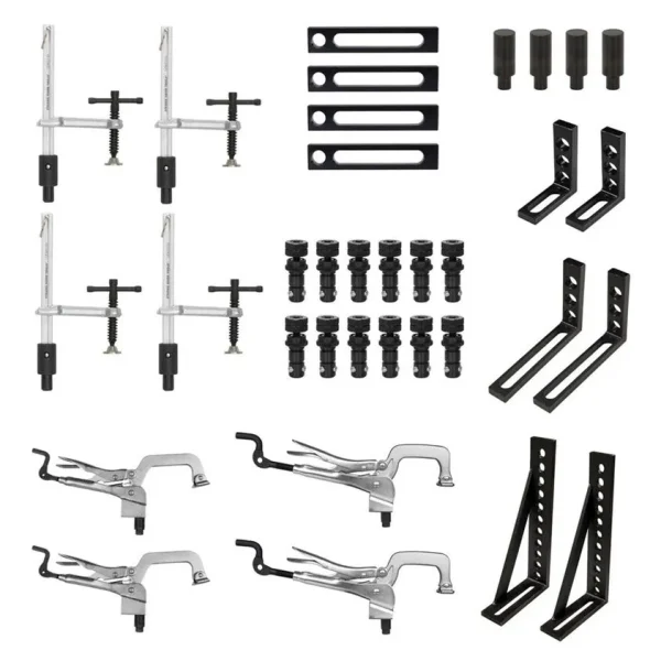 Buildpro 34-piece Fixturing Kit for 5/8″ Holes TMK810