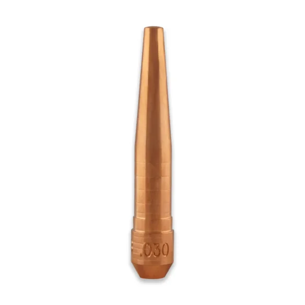 Bernard TT-030 Centerfire Tapered Contact Tip for 0.030″ Wire, 10/PACK