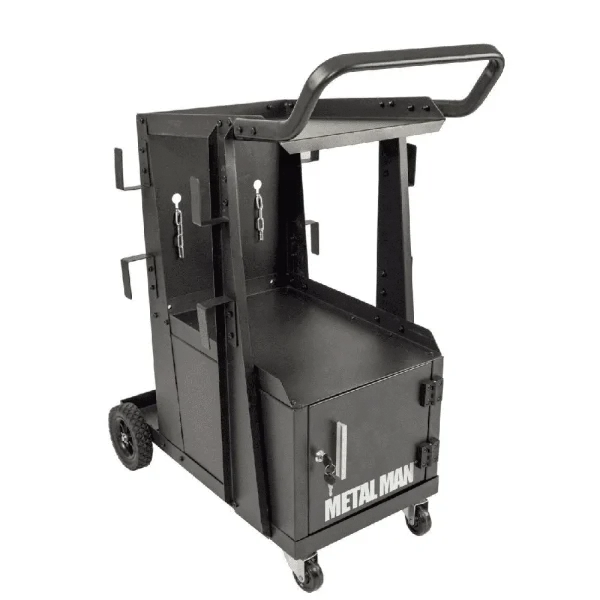 Metal Man TTWC3 Three-Tier Welding Cart & Cabinet