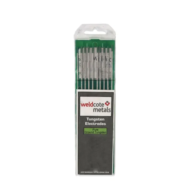 WELDCOTE TUNG116X7PURE EWP 1/16 X 7″ PURE TUNGSTEN GREEN TIG TUNGSTEN ELECTRODE, 10/PACK