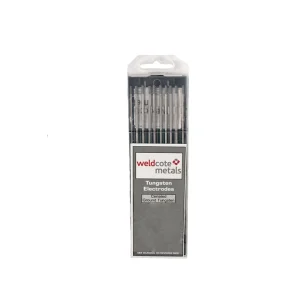 WELDCOTE TUNG116X7X2CER EWCe-2 1/16 X 7″ 2% CERIATED GREY TIG TUNGSTEN ELECTRODE, 10/PACK