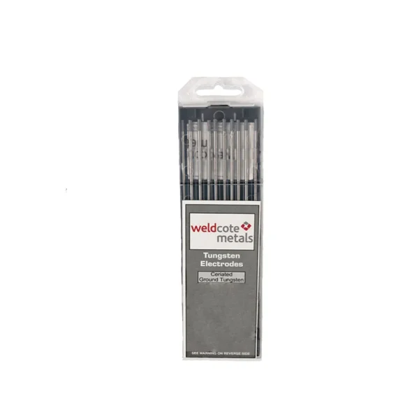 WELDCOTE TUNG18X7X2CER EWCe-2 1/8 X 7″ 2% CERIATED GREY TIG TUNGSTEN ELECTRODE, 10/PACK