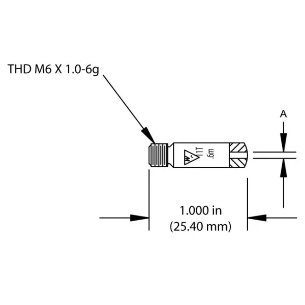 Tweco – WeldSkill WS11-30 Contact Tip (030) – 25 Per Pack – 1110-1141