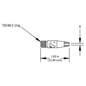 Tweco – WeldSkill WS11T-35 Contact Tip (035) Tapered – 25 Per Pack – 1110-1342