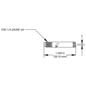 TWECO – WeldSkill WS14H-52 Contact Tip (052) Heavy Duty – 25 Per Pack – 1140-1245