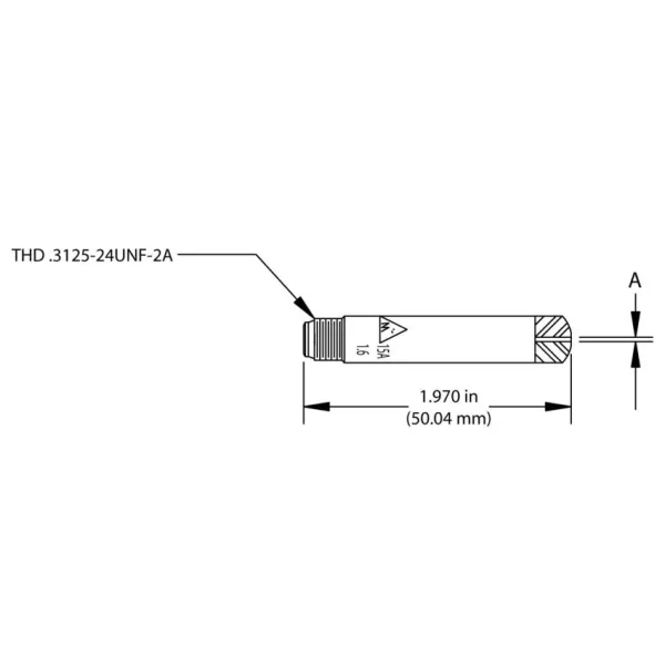 Tweco – WELDSKILL WS15H-45 CONTACT TIP – 25 Per Pack – 1150-1232