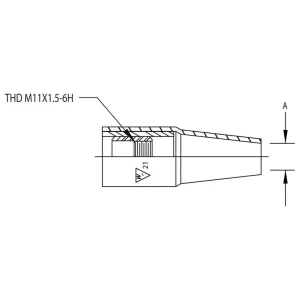 Tweco – WELDSKILL WS21-50 NOZZLE – 2 Per Pack – 1210-1341