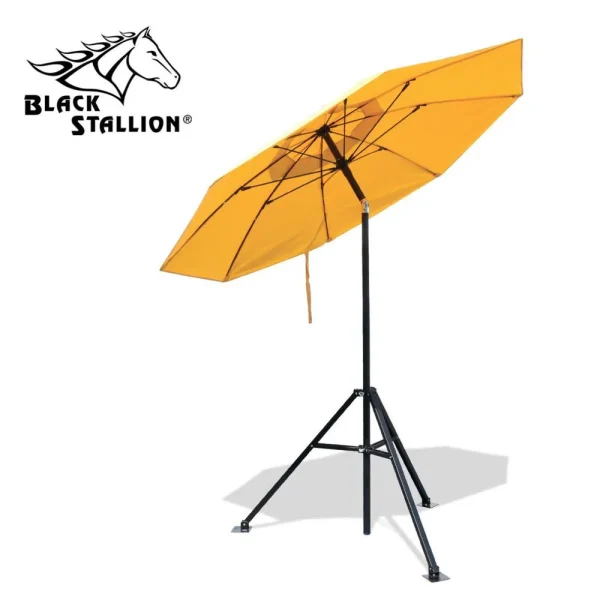 Revco UB150 Yello FR Industrial Umbrella & Tripod Stand Combo Set (1 Set)