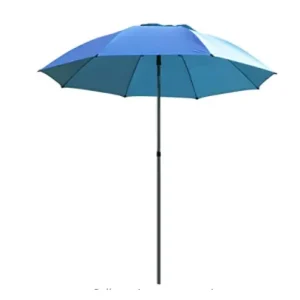 Revco UB200-BLU Blue Core-Flame Resistant Industrial Umbrella