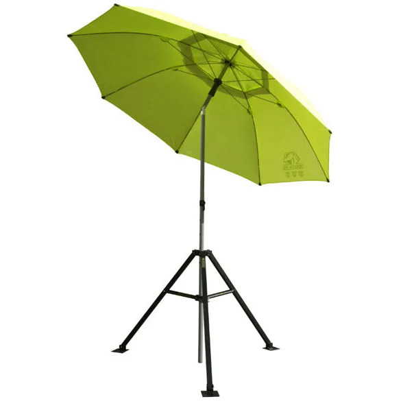 Black Stallion Core Industrial Umbrella w/Tripod Stand UB250-YEL