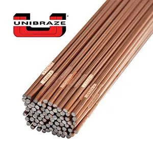 Unibraze ER70S-2 3/32 x 36 Carbon Steel TIG Rod 10 LB Box