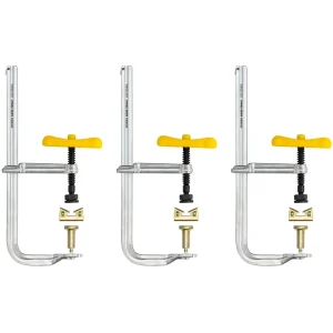 Strong Hand 3-Piece 4-in-1 F-Clamp Kits – 12.5″ Capacity UG125XG-C3-3PK