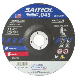 SAIT 6x.045×7/8 SAITECH High Performance Cut-off Wheels #22082