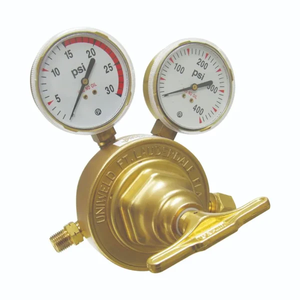 Uniweld Acetylene Regulator HD 1-Stage CGA510 – RV8011