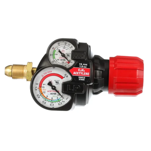 Victor Edge 2.0 ESS42 Acetylene Regulator, CGA 993 – 0781-3604