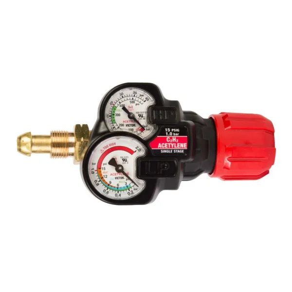 Victor EDGE 2.0 ESS32-15-510 S/S Acetylene Regulator – 0781-3628