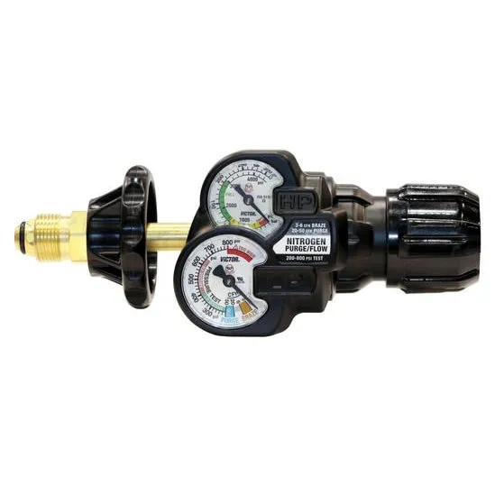 Victor EDGE 2.0 ESS32 PFH Pressure Flow Hybrid Nitrogen Regulator, CGA 580 – 0781-3652