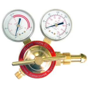 Flame Tech Medium Duty Acetylene Regulator – CGA 510 VMAR-22