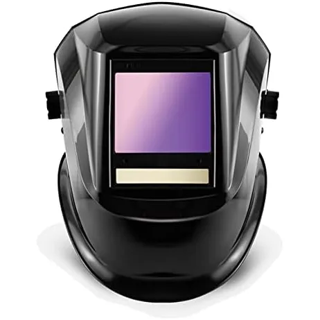 Washington Alloy WA H800D-TC XL TRUE COLOR AUTO DARKENING DIGITAL HELMET W/ XL VIEWING AREA – BLACK (4″ X 5″)