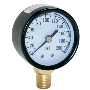 Washington Alloy WA PG15200 1.5″ Replacement Pressure Gauge 200 psi