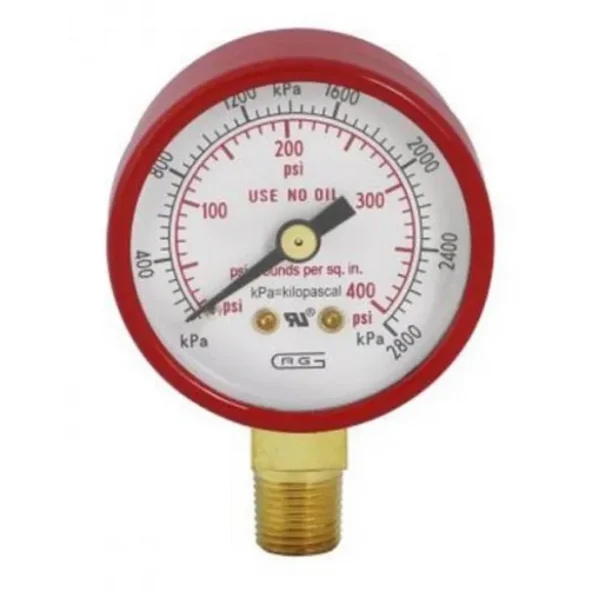 Washington Alloy WA PG15400 1.5″ Replacement Pressure Gauge 400 psi