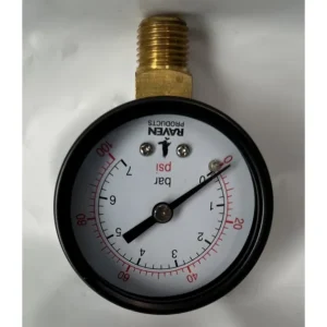 Washington Alloy WA PG2100 2″ Replacement Pressure Gauge – 100 psi