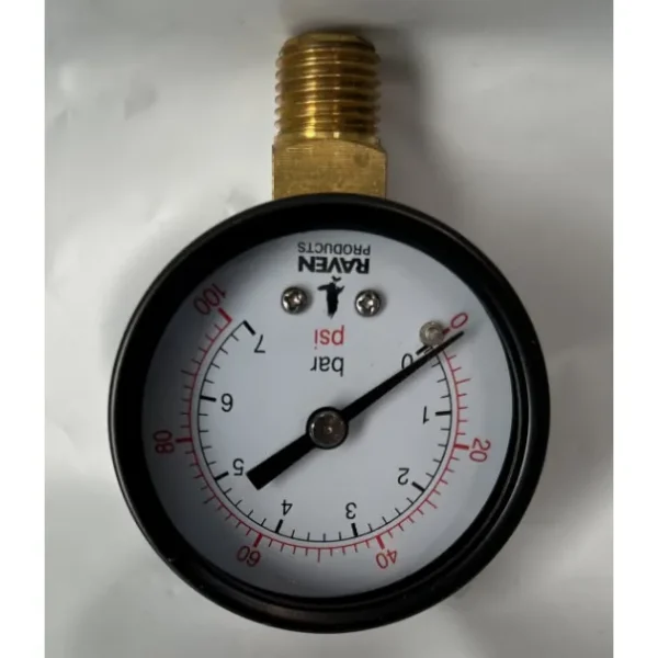 Washington Alloy WA PG2100 2″ Replacement Pressure Gauge – 100 psi