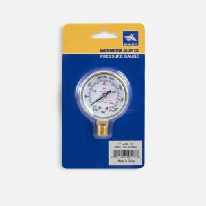 Washington Alloy WA PG25400 2.5″ Replacement Pressure Gauge – 400 psi