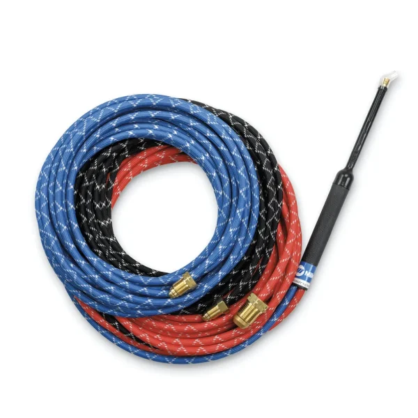 Weldcraft – Torch Pkg, 25′ (7.6m), Braided – WP-125L-25-R